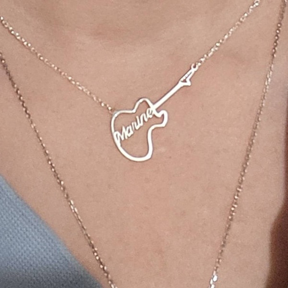 Personalized Guitar Symbol Nam - Musical Instrument And Names recension och pris