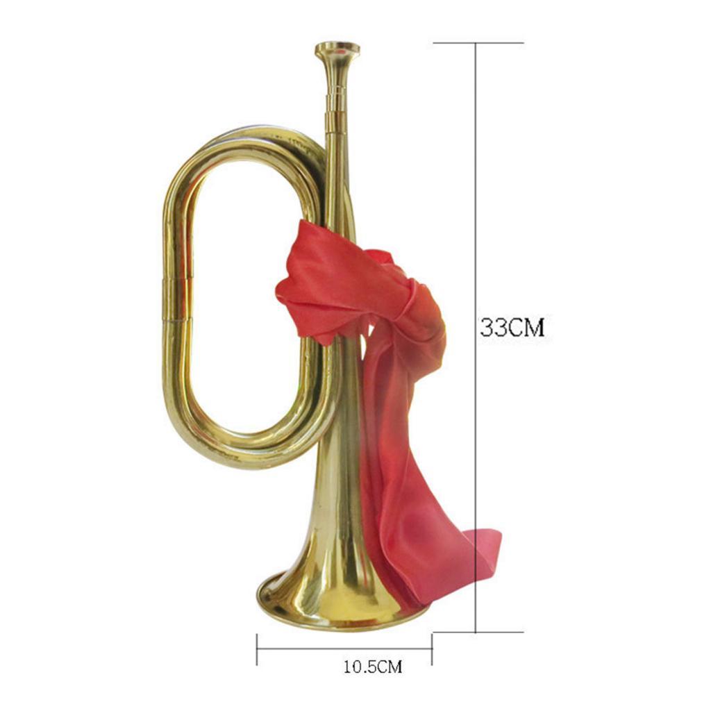 Standard Trumpet Blowing Bugle - Musical Instrument Bugle recension och pris