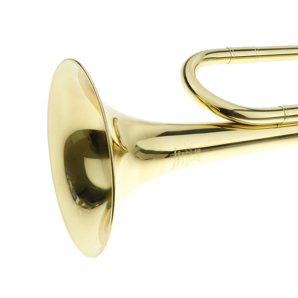 Kids Trumpet Brass Golden Bugl - Musical Instrument Bugle recension och pris