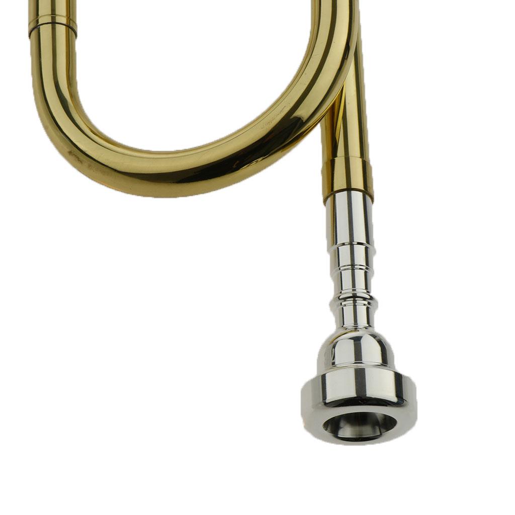 Kids Trumpet Brass Golden Bugl - Musical Instrument Bugle recension och pris