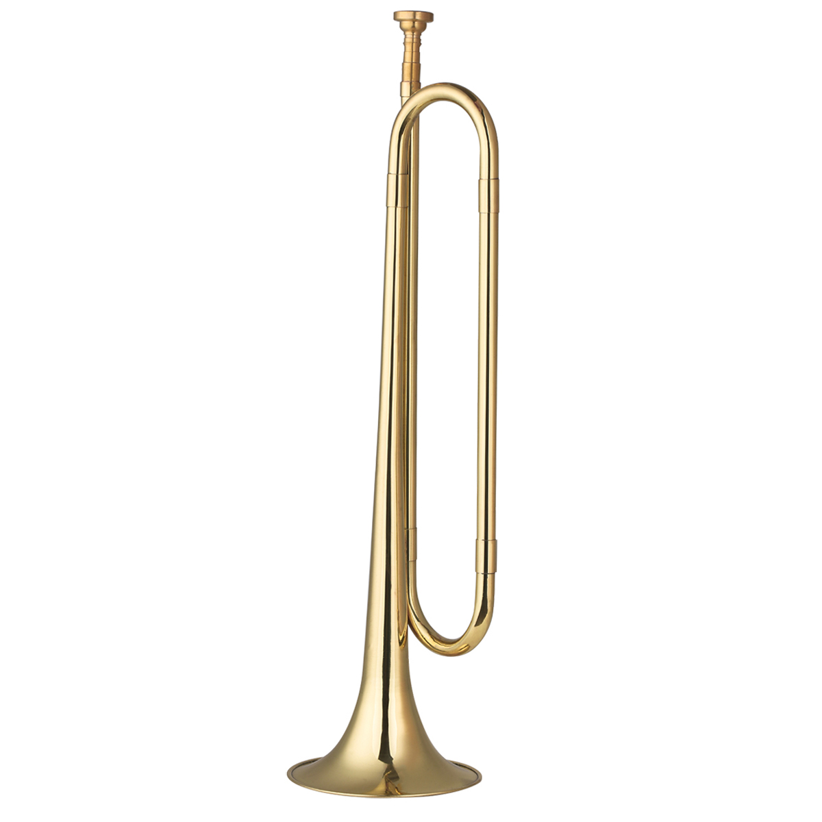 Brass C Bugle Call Gold-Plated - Musical Instrument Bugle recension och pris