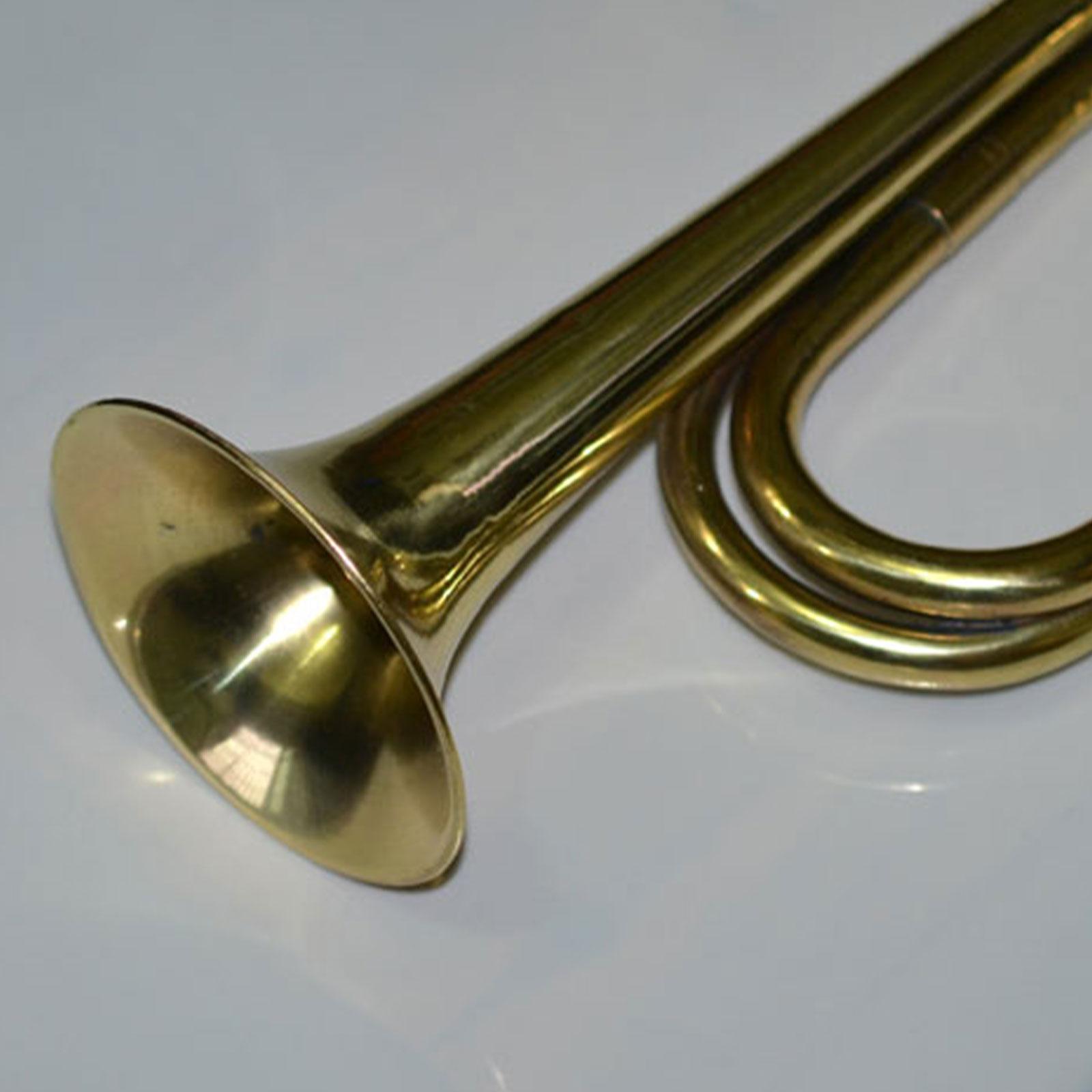 Camping Trumpet Brass Instrume - Musical Instrument Bugle recension och pris
