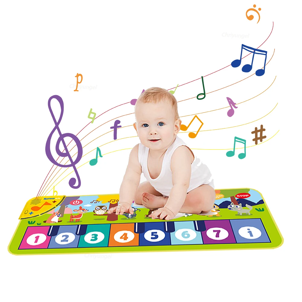 Piano Mat for Kids Kids Toddle - Musical Instrument Harmonium recension och pris