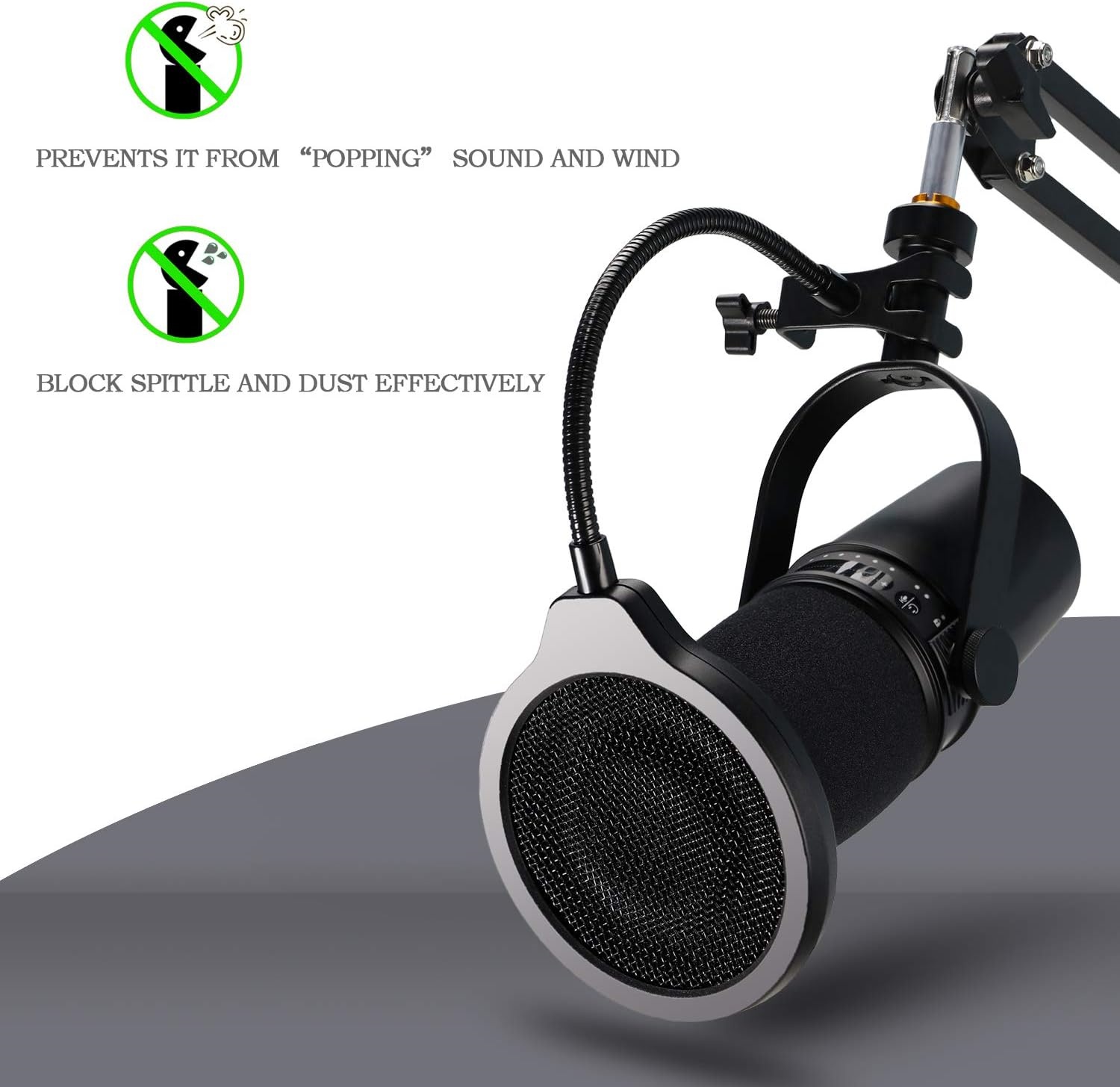 For Shure MV7 Microphone Pop F - Shure Mic Mv7 recension och pris