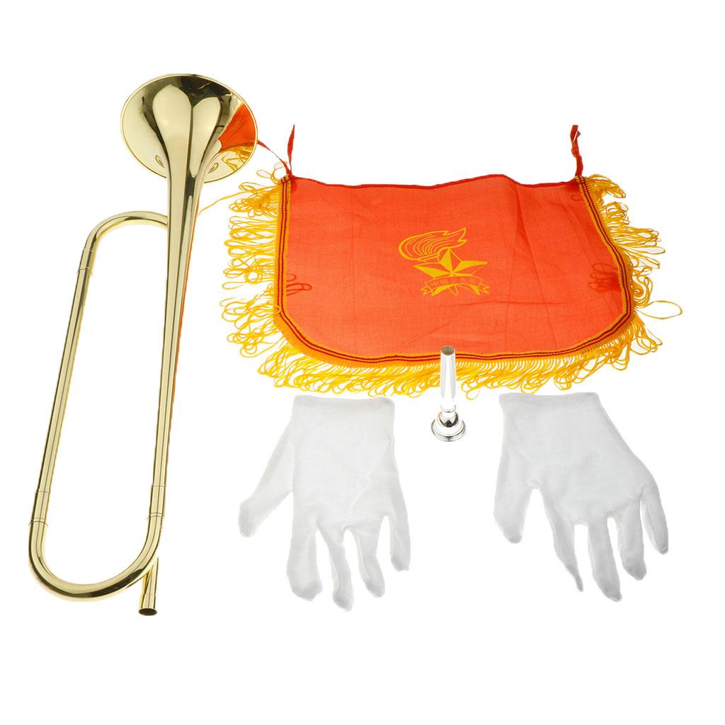 Youth Kids Marching Bugle Bras - Musical Instrument Bugle recension och pris