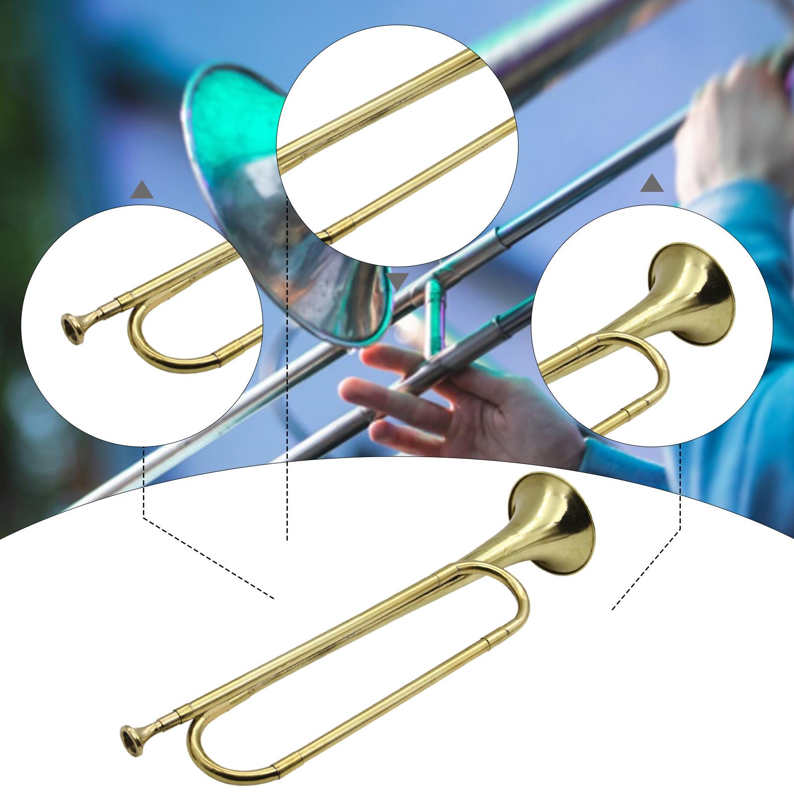Brass Trumpet Bugle Music Inst - Musical Instrument Bugle recension och pris