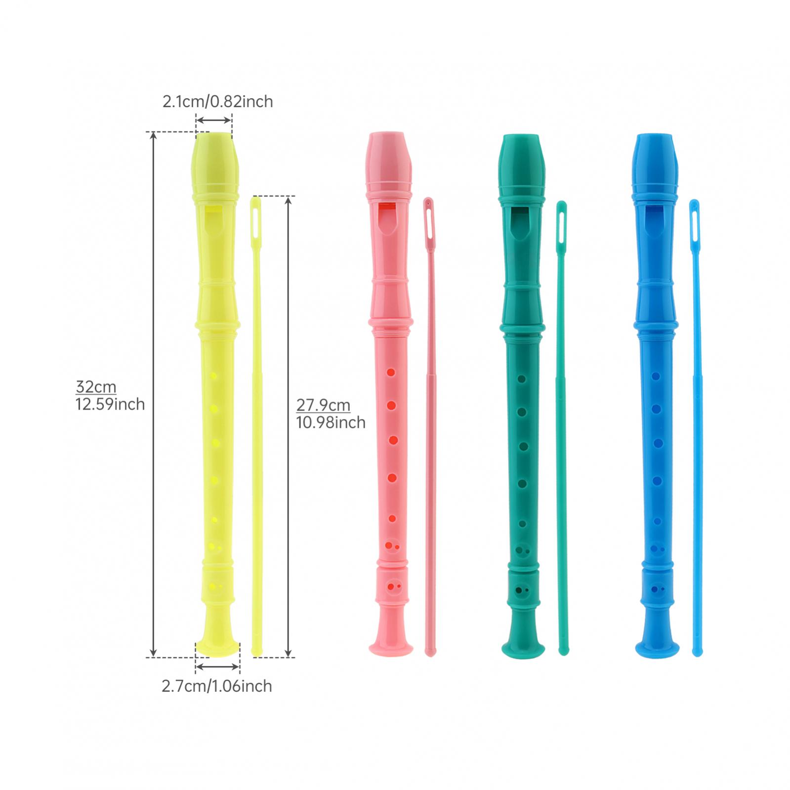 4 Packs ABS Plastic Key C Germ - Soprano Recorder Plastic recension och pris