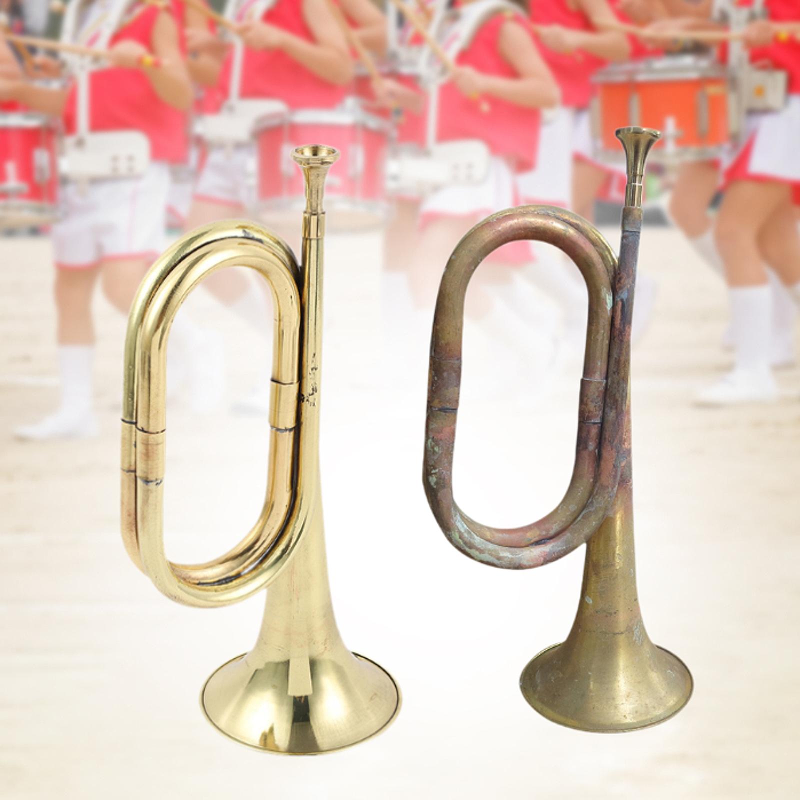 Brass Bugle Trumpet Prop Music - Musical Instrument Bugle recension och pris