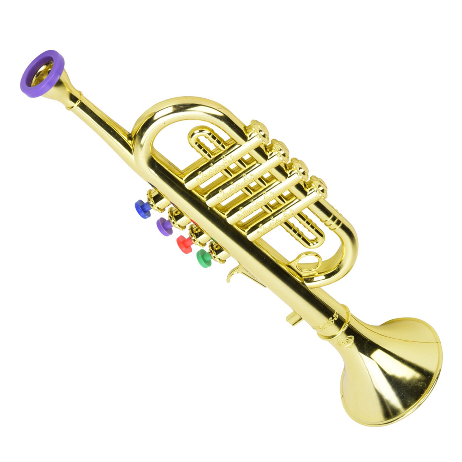 Kid Trumpet Golden Coated Plas - Musical Instrument Harmonium recension och pris