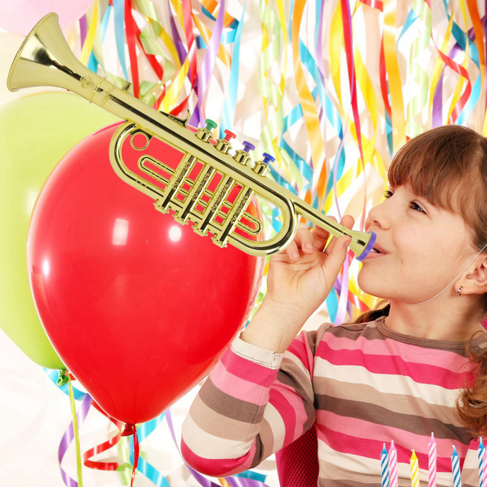Kid Trumpet Golden Coated Plas - Musical Instrument Harmonium recension och pris