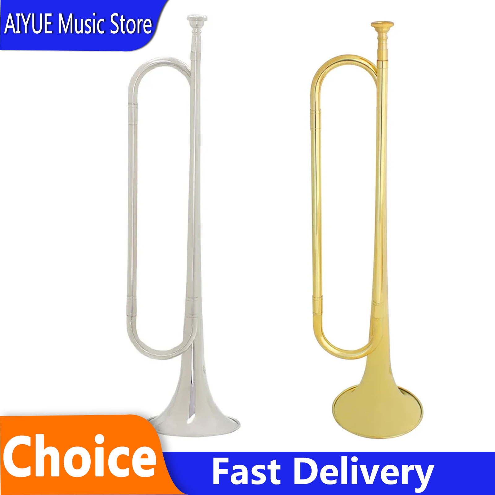 SLADE Retro Bb Flat Bugle Trum - Musical Instrument Bugle recension och pris