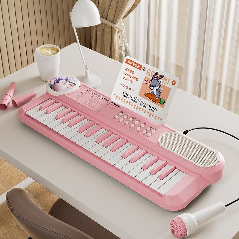 37 Keys Kids Electronic Piano  - Musical Instrument Harmonium recension och pris