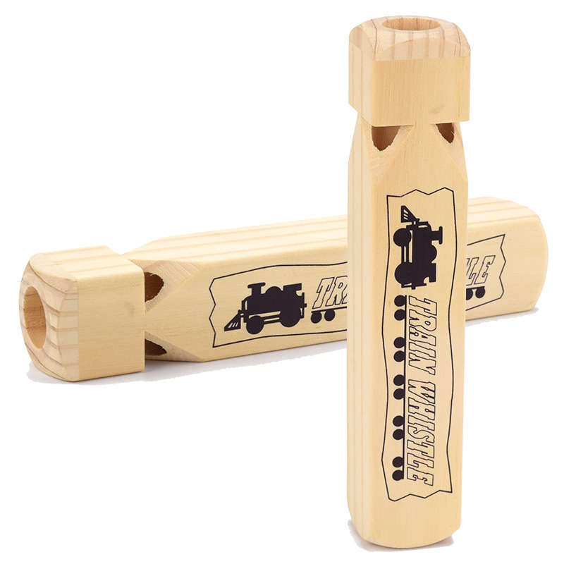 Kids Wooden Train Whistle Musi - Musical Instrument Harmonium recension och pris